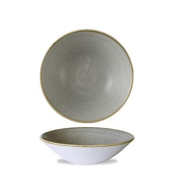 Peppercorn Grey Deep Coupe Bowl 19.6cm